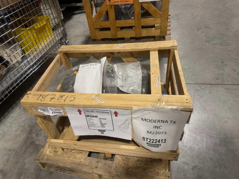 Image of Unused Teco Westinghouse Max-PE Inverter Duty Motor